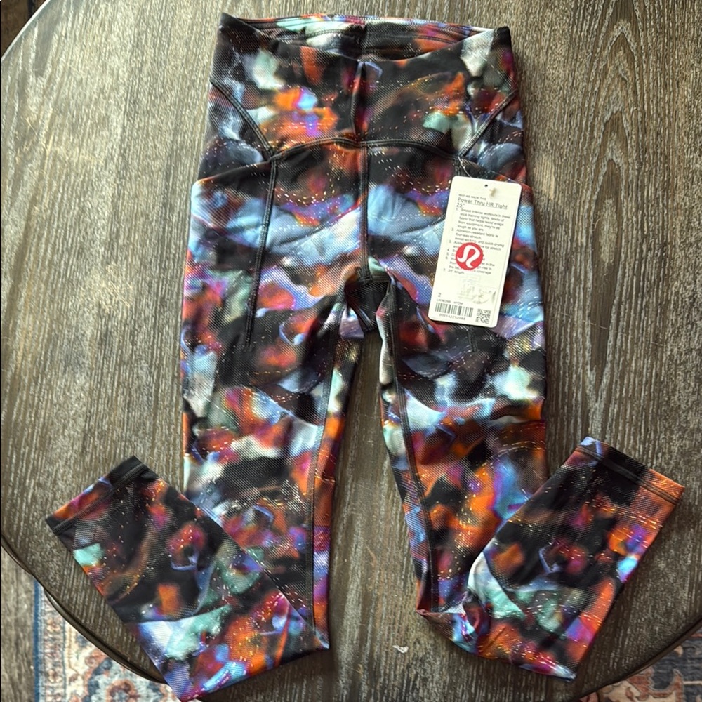 Lululemon Athletica Multicolor Patterned Leggings
